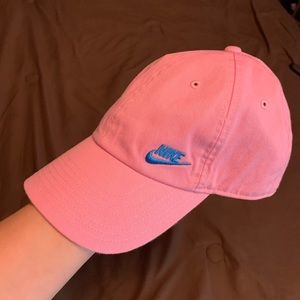 Baby pink Nike ball cap
